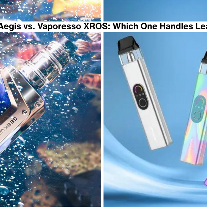 GeekVape Aegis vs. Vaporesso XROS: Which One Handles Leaks Better?