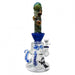 BIIGO Glass by Lookah - 12" Poly-Optic Horn Water Pipe