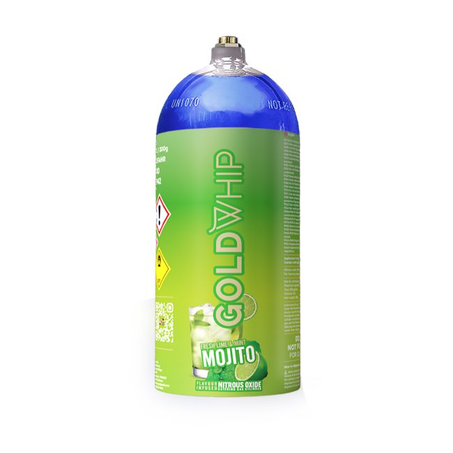 Gold Whip N2O 200G/0.3L Mini Tanks Cream Charger