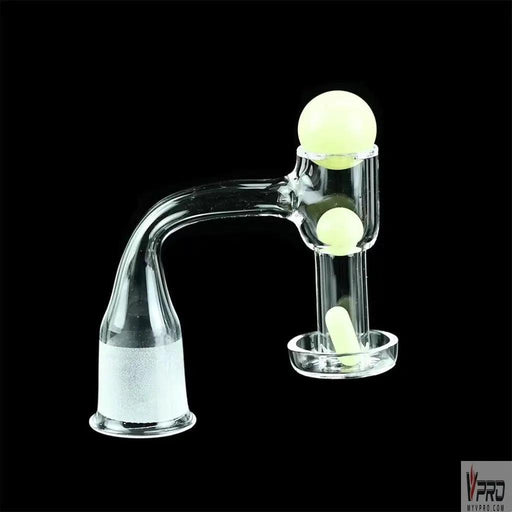 Dragon Glass Quartz Banger With 3 Solid Color Terp