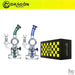 Dragon Platinum Orbital Design Water Pipe