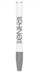 White Rhino Quartz Dab Glass Straw