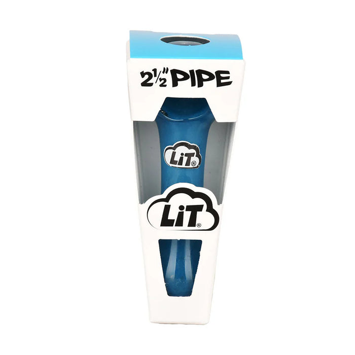 Lit Glass 2.5 Inches Hand Pipe
