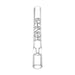 White Rhino Glass Chillum With Silicone Cap